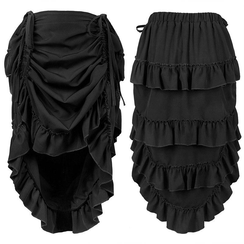 Steampunk Victorian Pleated Co - đánh giá và giá Skirts