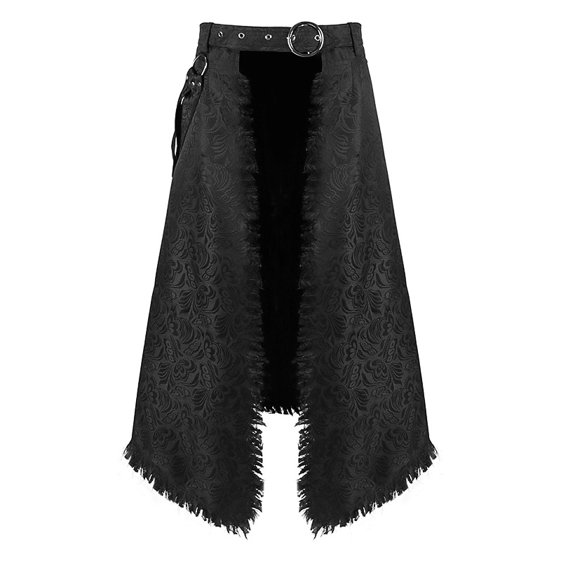 Men Gothic Jacquard Asymmetry  - đánh giá và giá Skirts