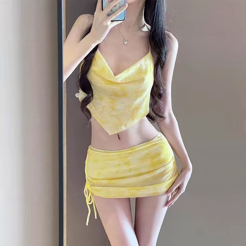 Summer Women Macaron Tie Dye B - đánh giá và giá Swimwear