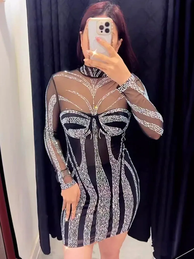 Sparkly Diamonds Rhinestone Bi - đánh giá và giá Sparkly Rhinestone Club Party Dress