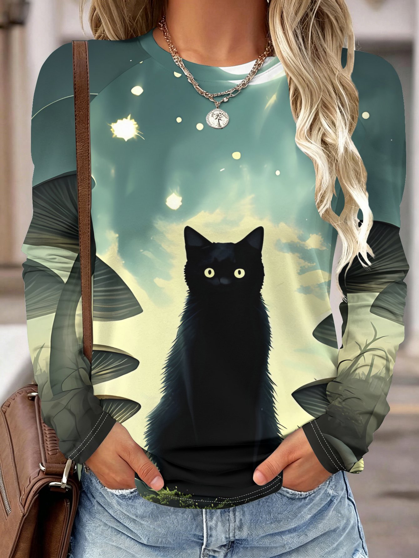 Women Long Sleeve Shirt Pocket - đánh giá và giá Blouses