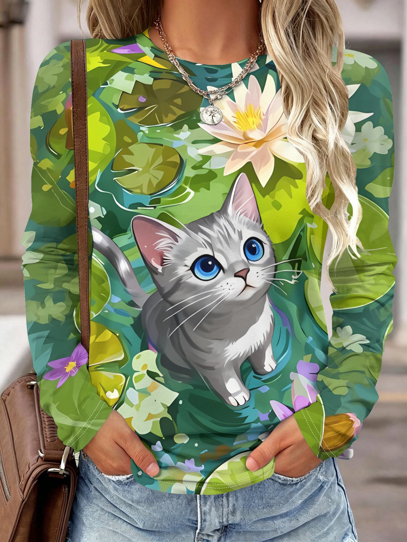 Women Long Sleeve Shirt Pocket - đánh giá và giá Blouses