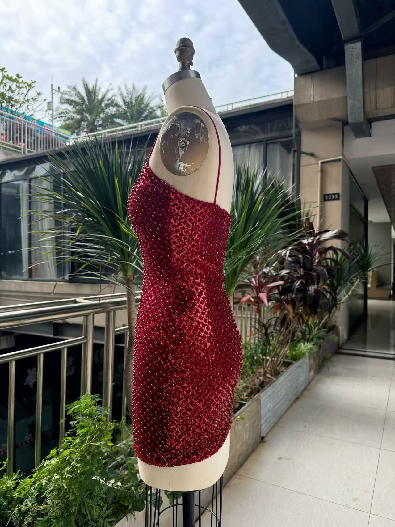 Women Sparkly Rhinestone Embel - đánh giá và giá Sparkly Rhinestone Club Party Dress