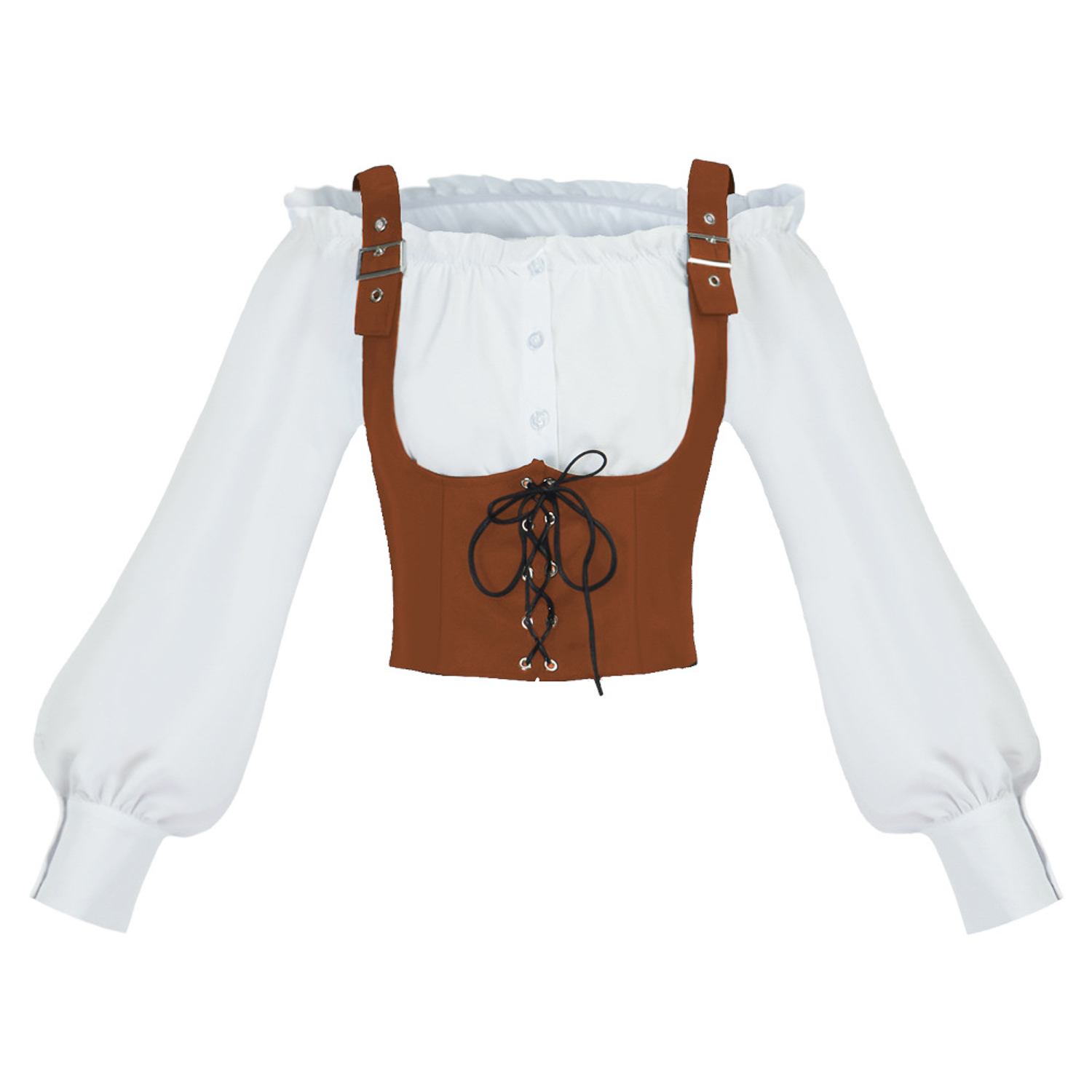 Renaissance 2 Piece Costume Se - đánh giá và giá Blouses