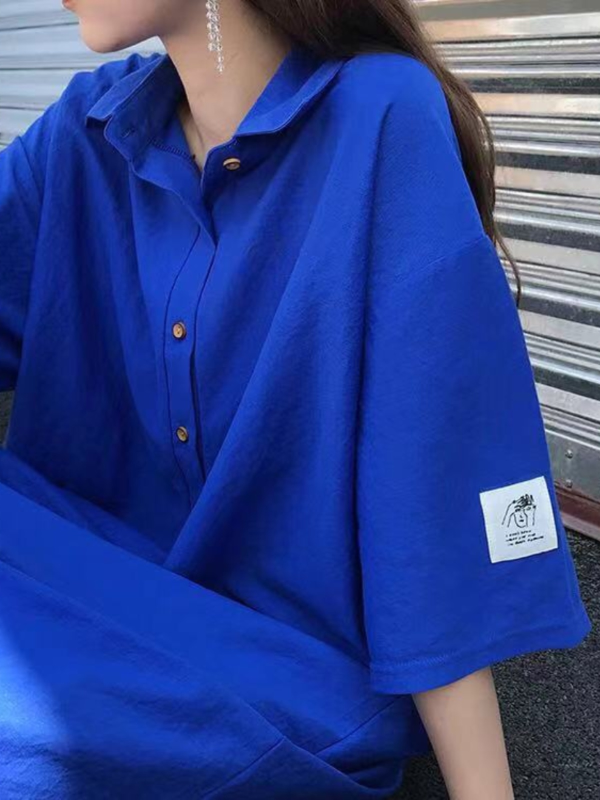 plus Size Shirt Dress Slimming - đánh giá và giá Korean Style A Line Shirt Dress