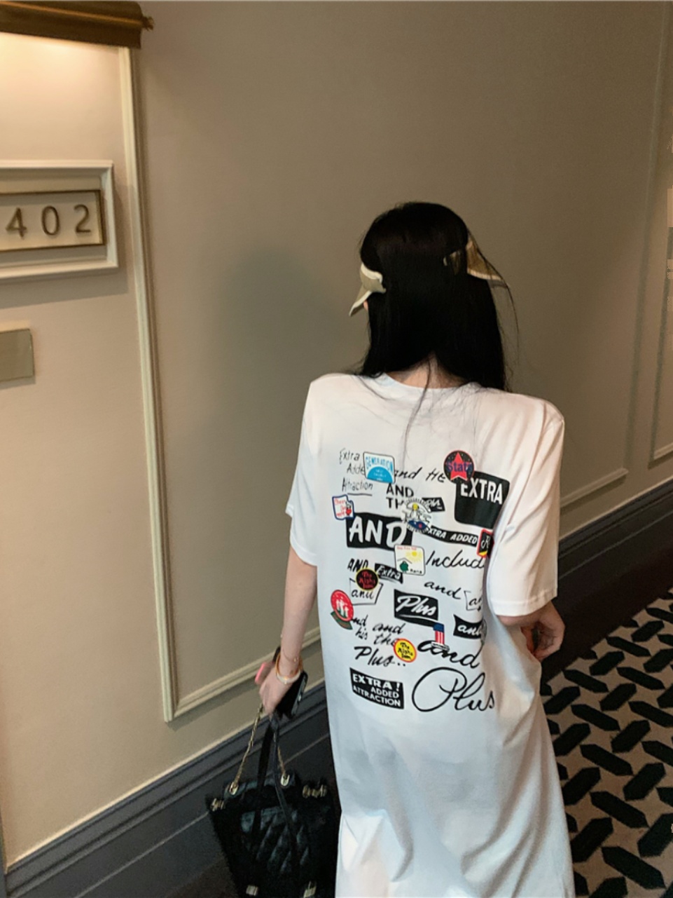 Black Short Sleeve T-Shirt Dre - đánh giá và giá Korean Style A Line Shirt Dress