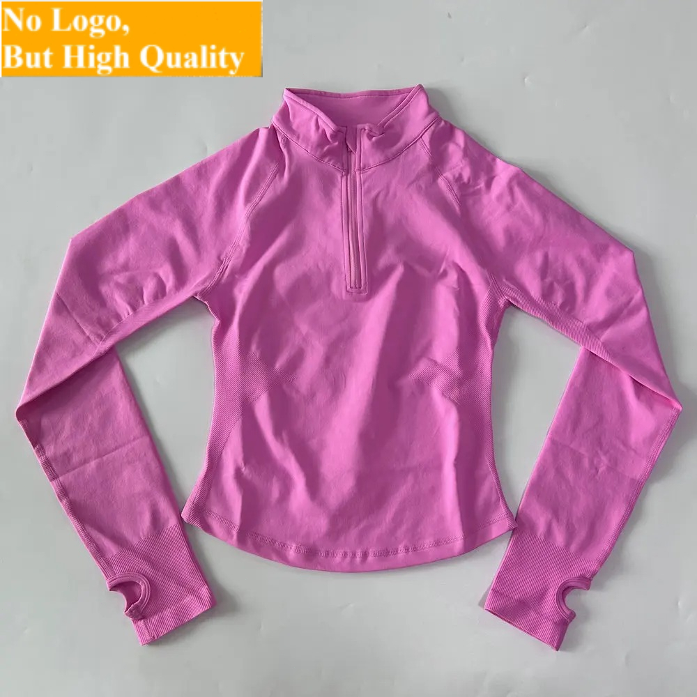 No Logo Yoga Jacket With Half  - đánh giá và giá Blouses