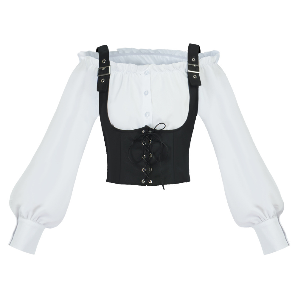 Retro Western Style Women Blou - đánh giá và giá Blouses