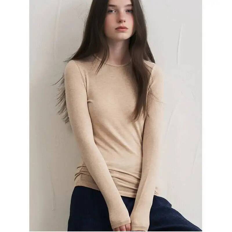 Women Cashmere Blend Long Slee - đánh giá và giá Blouses
